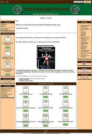 Glass Dragon Digital Publishing shopping cart